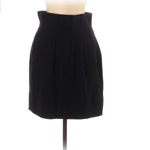 BCBGMaxAzria Black pleated Skirt with Pocket skirt